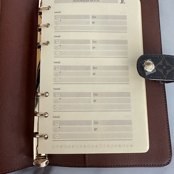 Louis Vuitton Small Ring Agenda Cover - Picture 6 of 9